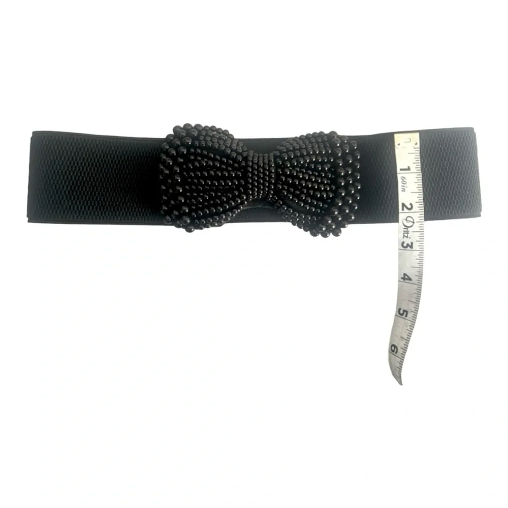 N/A black faux